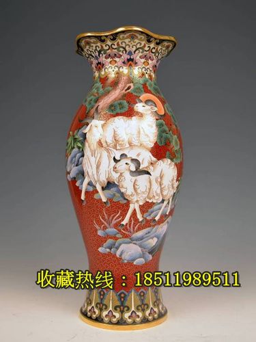景泰風華·世紀新生——戴嘉林《三陽開泰》掐絲琺瑯珍藏